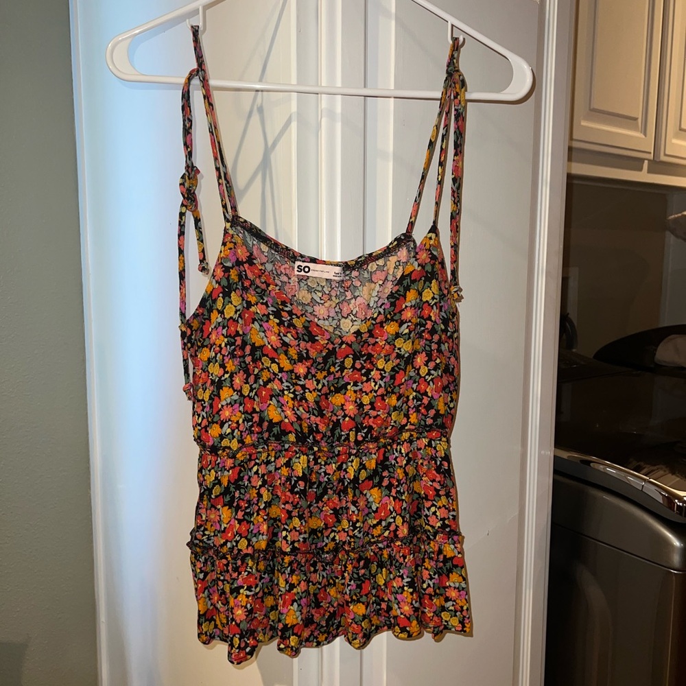 SO Multicolor Floral Camisole